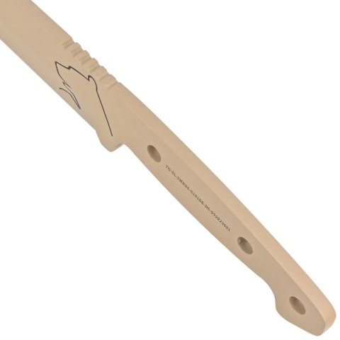 Głownia Turq Gear Bear Tanto, Cerakote Desert Sand Sleipner Turq Gear