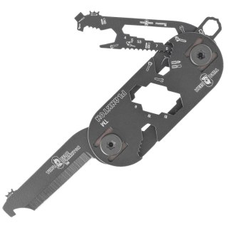 MultiTool Turq Gear Plankton Set (Tool No.1, 2, 3 , 4, 5, Clips, T-25 Torx Bits, System-M srew set, washers) Cerakote Graphite B Turq Gear