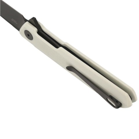 Nóż składany Bestechman Dundee White G10, Grey PVD D2 by Ostap Hel (BMK01I) Bestechman by Bestech Knives