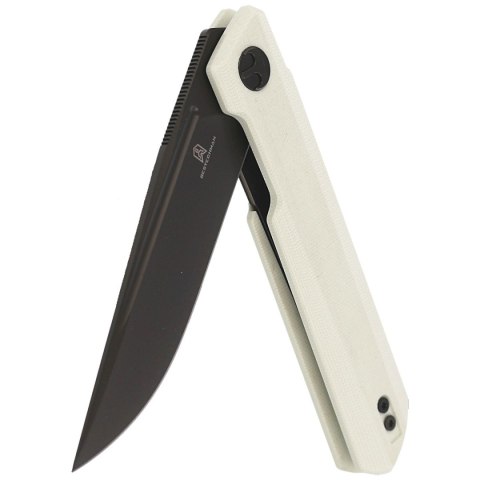 Nóż składany Bestechman Dundee White G10, Grey PVD D2 by Ostap Hel (BMK01I) Bestechman by Bestech Knives