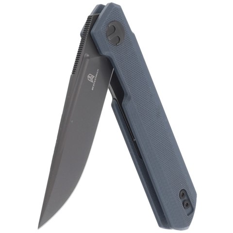 Nóż składany Bestechman Mini Dundee Grey G10, Grey PVD D2 by Ostap Hel (BMK03F) Bestechman by Bestech Knives