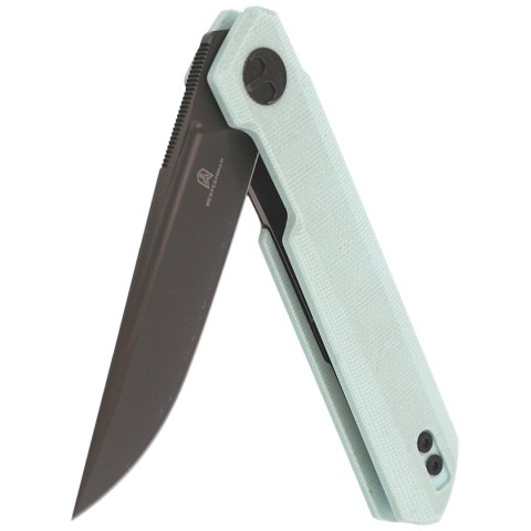 Nóż składany Bestechman Mini Dundee Ice Cream Blue G10, Grey PVD D2 by Ostap Hel (BMK03G) Bestechman by Bestech Knives