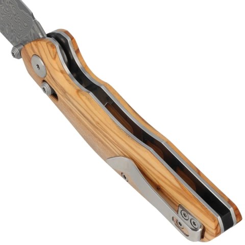 Nóż składany Bestechman Ronan Olive Wood, Damascus (BMK02M) Bestechman by Bestech Knives