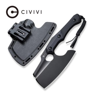 Nóż Civivi Aratra Black G10, Black Stonewashed D2 by Maciej Torbé (C21041-1) Civivi by WE Knife