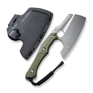 Nóż Civivi Aratra OD Green G10, Stonewashed D2 by Maciej Torbé (C21041-2) Civivi by WE Knife