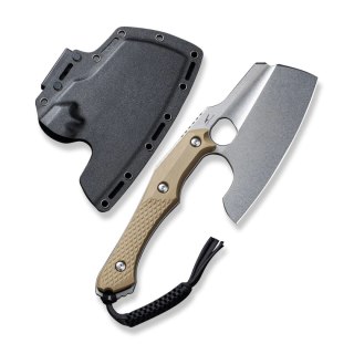 Nóż Civivi Aratra Tan G10, Stonewashed D2 by Maciej Torbé (C21041-3) Civivi by WE Knife