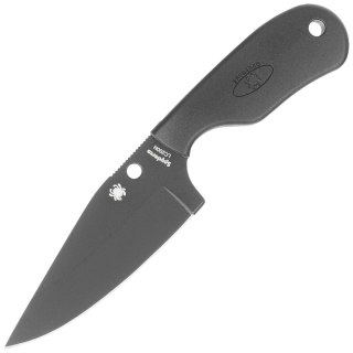Nóż Spyderco Subway Bowie Black FRN, Black Plain LC200N by Fred Perrin (FB48PBBK) Spyderco Inc.