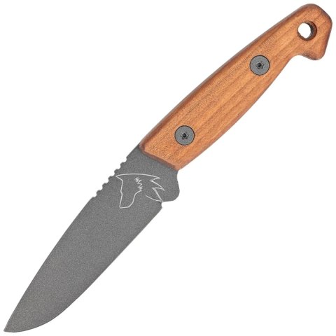 Nóż Turq Gear Wolf Drop Point Walnut Full Cubic HW Tungsten, Cerakote Tungsten Sleipner Turq Gear