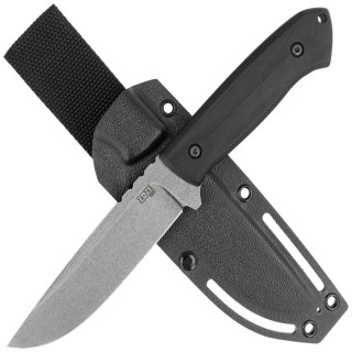 Nóż Za-Pas Ultra Outdoor Black Toxic G10, Acid Stonewashed NMV (UOT-ST-G10-BL) Za-Pas