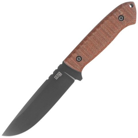 Nóż Za-Pas Ultra Outdoor Brown Toxic Micarta, Black Cerakote NMV (UOT-CE-M-BR) Za-Pas