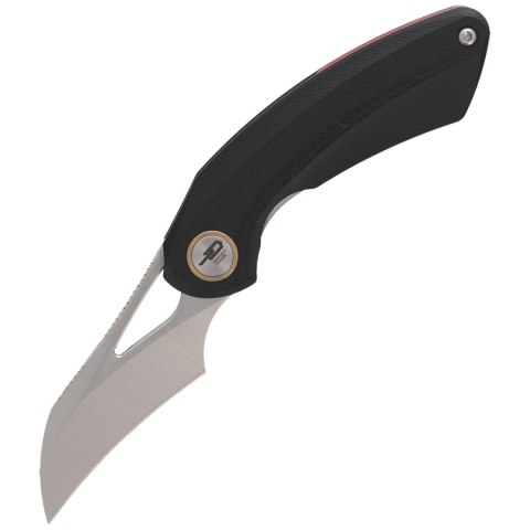 Nóż składany Bestech Bihai Black G10, Stonewashed/Satin 14C28N by Ostap Hel (BG53A-1) Bestech Knives