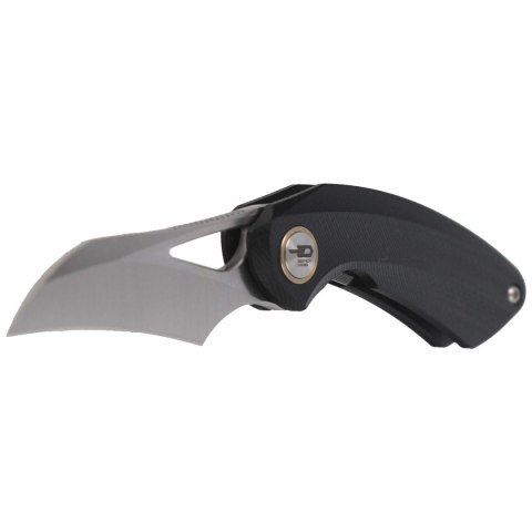 Nóż składany Bestech Bihai Black G10, Stonewashed/Satin 14C28N by Ostap Hel (BG53A-1) Bestech Knives
