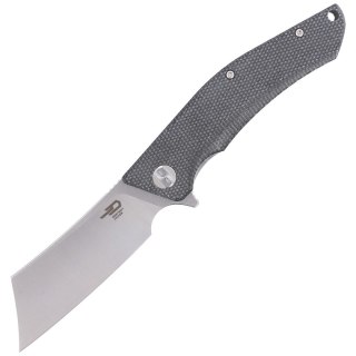 Nóż składany Bestech Cubis Black Micarta, Stonewashed/Satin D2 (BG42A) Bestech Knives