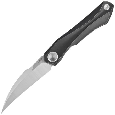 Nóż składany Bestech Ivy Black Titanium, Stonewashed/Satin CPM S35VN by Ostap Hel (BT2004A) Bestech Knives