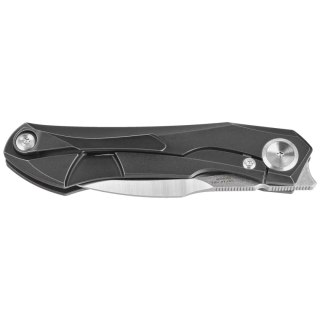Nóż składany Bestech Ivy Black Titanium, Stonewashed/Satin CPM S35VN by Ostap Hel (BT2004A) Bestech Knives
