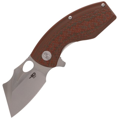 Nóż składany Bestech Lizard Green/Orange G10, Bead Blast/Satin D2 (BG39B) Bestech Knives