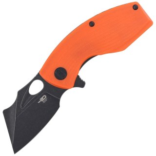 Nóż składany Bestech Lizard Orange G10, Black Stonewashed D2 (BG39D) Bestech Knives