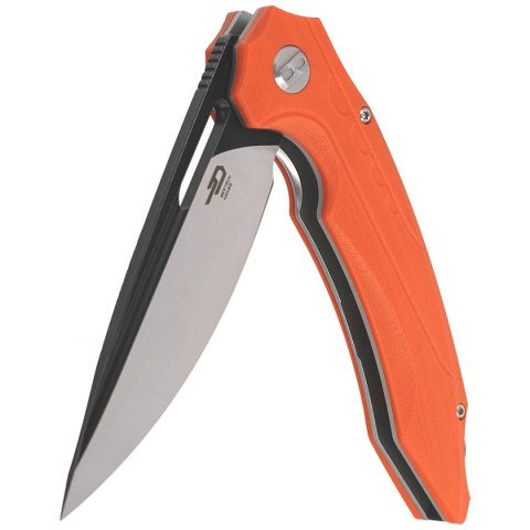 Nóż składany Bestech Ornetta Orange G10, Black/Satin D2 by Kombou (BG50C) Bestech Knives