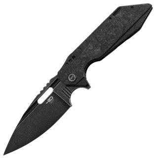 Nóż składany Bestech Shodan Black Titanium / Carbon Fiber, Black Stonewashed CPM S35VN by Todd Knife and Tool (BT1910D) Bestech Knives
