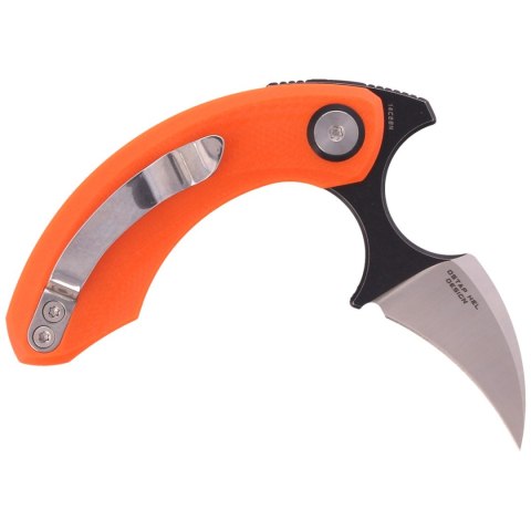 Nóż składany Bestech Strelit Orange G10, Satin/Black Stonewashed 14C28N by Ostap Hel (BG52C-2) Bestech Knives