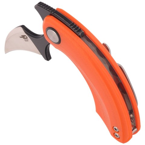 Nóż składany Bestech Strelit Orange G10, Satin/Black Stonewashed 14C28N by Ostap Hel (BG52C-2) Bestech Knives