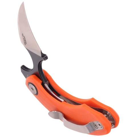 Nóż składany Bestech Strelit Orange G10, Satin/Black Stonewashed 14C28N by Ostap Hel (BG52C-2) Bestech Knives
