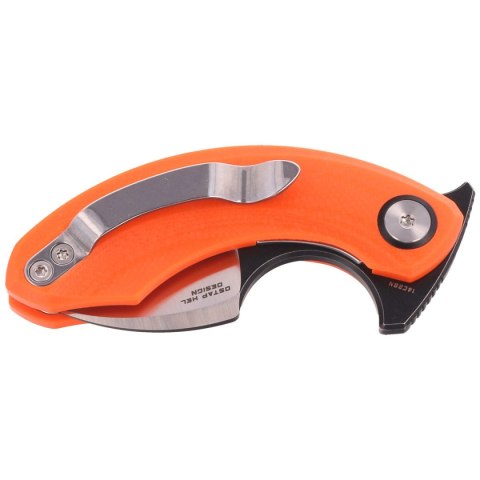 Nóż składany Bestech Strelit Orange G10, Satin/Black Stonewashed 14C28N by Ostap Hel (BG52C-2) Bestech Knives