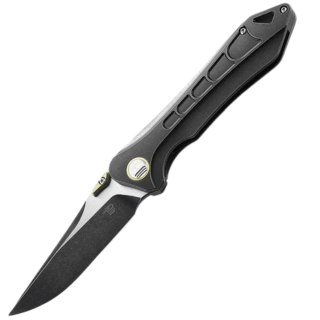 Nóż składany Bestech Supersonic Black Titanium, Black Stonewashed / Satin CPM S35VN (BT1908A) Bestech Knives