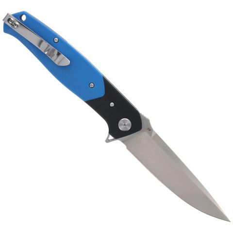 Nóż składany Bestech Swordfish Black / BlueG10, Satin D2 (BG03D) Bestech Knives