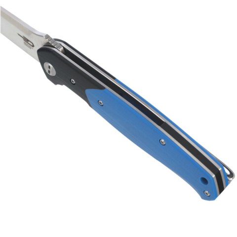 Nóż składany Bestech Swordfish Black / BlueG10, Satin D2 (BG03D) Bestech Knives