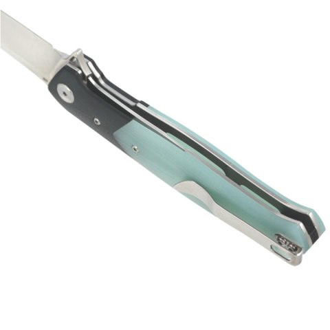 Nóż składany Bestech Swordfish Black / Jade G10, Satin D2 (BG03E) Bestech Knives