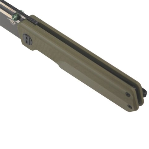 Nóż składany Bestech Tardis OD Green G10, Black DLC/Satin D2 by Ostap Hel (BG54C) Bestech Knives