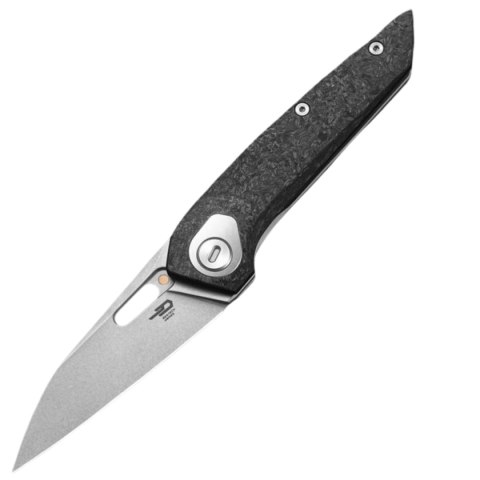 Nóż składany Bestech VK-Void CF/White Titanium, Stonewashed Elmax by Vulpex Knives (BT2305B) Bestech Knives