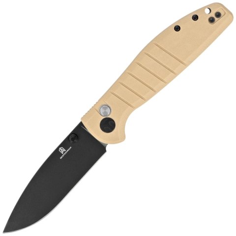 Nóż składany Bestechman Goodboy Khaki G10, Black DLC D2 by Keanu Alfaro (BMK04E) Bestechman by Bestech Knives