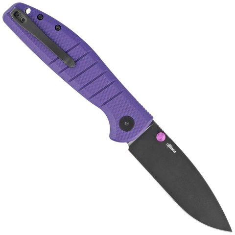 Nóż składany Bestechman Goodboy Purple G10, Black DLC D2 by Keanu Alfaro (BMK04F) Bestechman by Bestech Knives