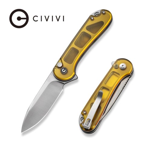 Nóż składany Civivi Button Lock Elementum II Polished Ultem, Satin Nitro-V (C18062P-7) Civivi by WE Knife