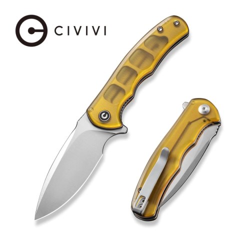 Nóż składany Civivi Mini Praxis Polished Ultem, Satin D2 (C18026C-4) Civivi by WE Knife