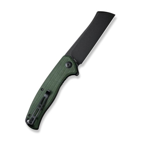 Nóż składany Sencut Traxler Green Canvas Micarta, Black Stonewashed 9Cr18MoV (S20057C-4) Sencut by We Knife