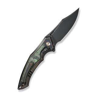 Nóż składany WE Knife Orpheus LE No 081/155 Bronze / Black Titanium / Jungle Wear Fat Carbon Fiber, Black Stonewashed CPM 20CV ( WE Knife