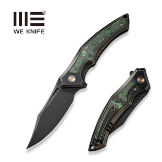 Nóż składany WE Knife Orpheus LE No 113/155 Bronze / Black Titanium / Jungle Wear Fat Carbon Fiber, Black Stonewashed CPM 20CV ( WE Knife