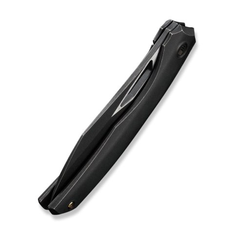 Nóż składany We Knife Ignio Black Titanium, Black Stonewashed / Satin CPM 20CV by Toni Tietzel (WE22042B-1) WE Knife