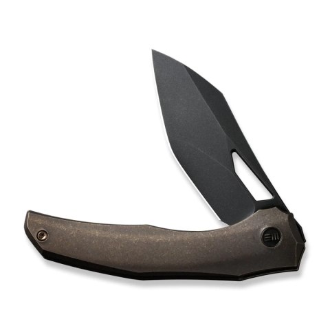 Nóż składany We Knife Ignio Bronze Titanium, Black Stonewashed CPM 20CV by Toni Tietzel (WE22042B-2) WE Knife