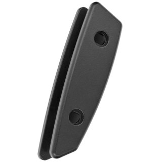 Okładziny na rękojeść noża Turq Gear Graphite Black Aluminium Cubic Turq Gear