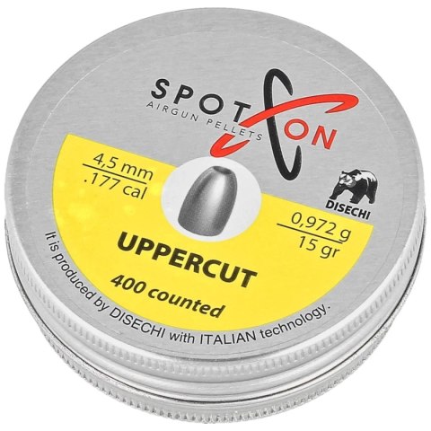 Śrut Spoton Upper Cut Slug 15 4.5 mm, 400 szt. 0.972g/15.0gr Spoton by Disechi