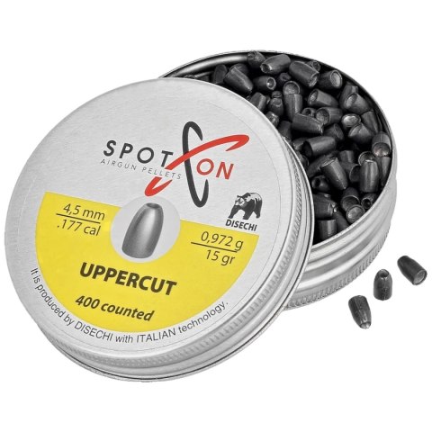 Śrut Spoton Upper Cut Slug 15 4.5 mm, 400 szt. 0.972g/15.0gr Spoton by Disechi