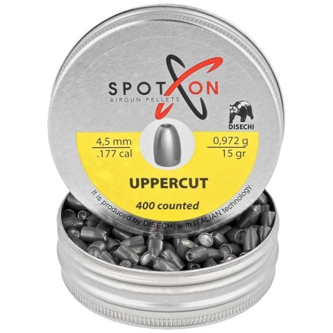 Śrut Spoton Upper Cut Slug 15 4.5 mm, 400 szt. 0.972g/15.0gr Spoton by Disechi