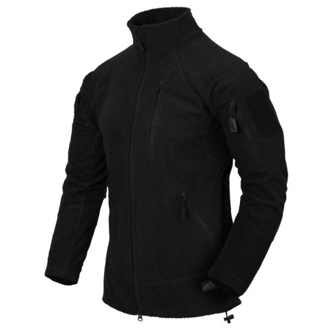 Bluza Helikon Alpha Tactical Grid Fleece, Black Helikon-Tex