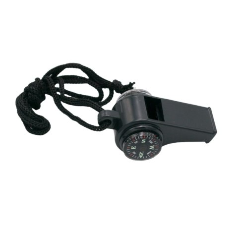 Gwizdek sygnalizacyjny Amont Decor Habitat Black z kompasem (R0122K) Decor Habitat