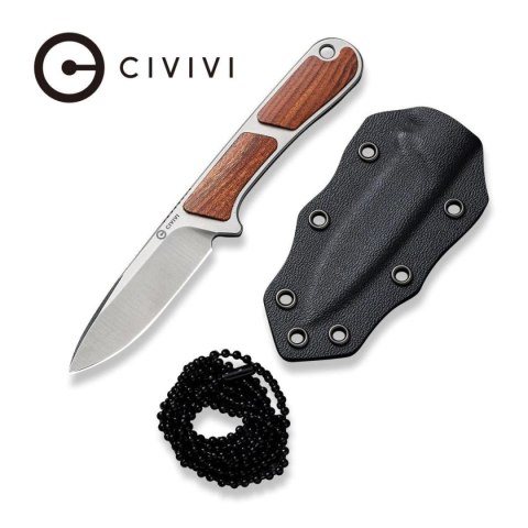 Nóż Civivi Mini Elementum Fixed Guibourtia Wood, Satin Nitro-V (C23010-4) Civivi by WE Knife