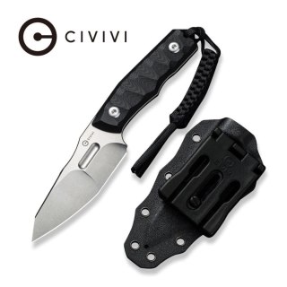 Nóż Civivi Propugnator Black G10, Stonewashed D2 by PG Knives (C23002-1) Civivi by WE Knife